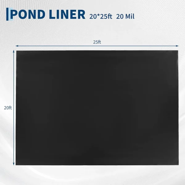 20 Mil HDPE Pond Liner