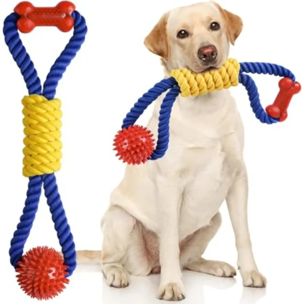 Interactive Dog Rope Toy
